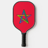 Raquette De Pickleball Poster Magique Pentacle (Verso)