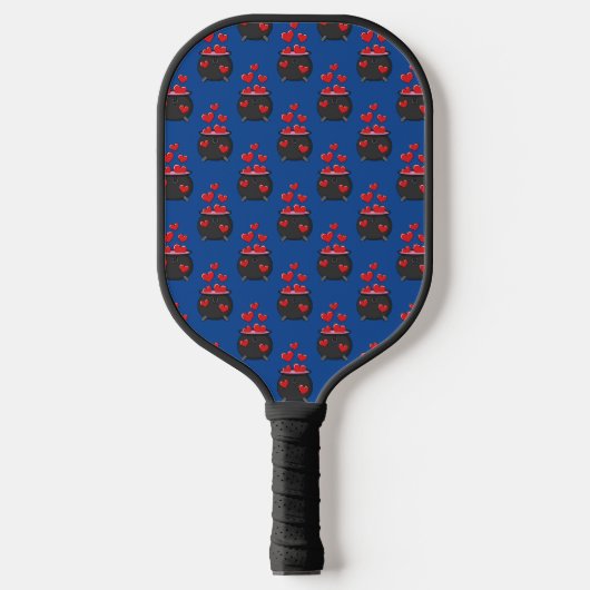 Raquette De Pickleball Potion d'amour des coeurs (Recto)