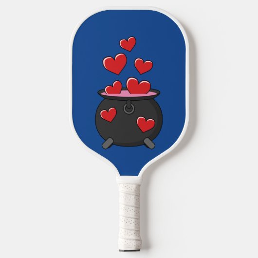 Raquette De Pickleball Potion d'amour des coeurs (Recto)
