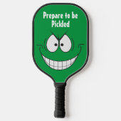 Raquette De Pickleball Préparez-vous à être cueilli Green Warrior (Verso)