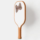 Raquette De Pickleball Prêpe à arc brun plaid (Gauche)