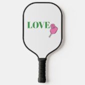 Raquette De Pickleball Preppy Pickleball rose Paddle Ball Love (Verso)