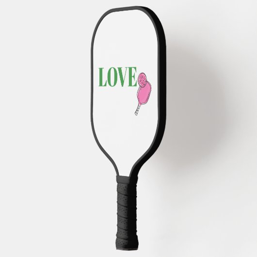 Raquette De Pickleball Preppy Pickleball rose Paddle Ball Love (Gauche)