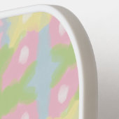 Raquette De Pickleball Preppy Watercolor (Détail gauche)