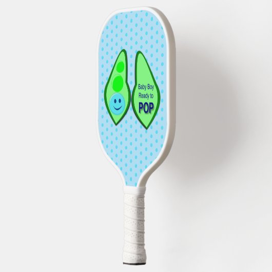 Raquette De Pickleball Prêt pour la pop Baby Boy Pea Blue (Gauche)