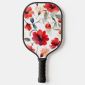 Raquette De Pickleball Pretty Blooming Red Blossoms (Verso)