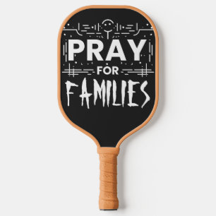 Raquette De Pickleball Priez pour les familles