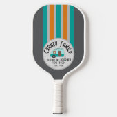 Raquette De Pickleball Profitez de la vie ensemble Retro Camper (Verso)