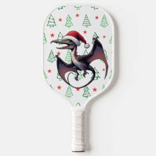 Raquette De Pickleball Pterodactyle de Noël