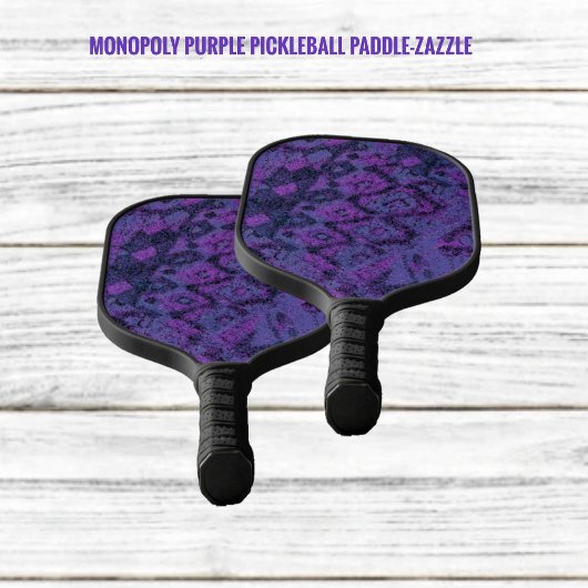 Raquette De Pickleball Purple monopoly