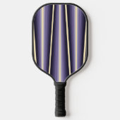 Raquette De Pickleball Purple White Chevron Pattern (Recto)