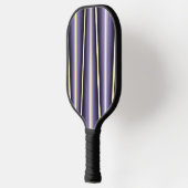 Raquette De Pickleball Purple White Chevron Pattern (Gauche)
