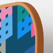 Raquette De Pickleball Puzzle Geo Bricks (Détail gauche)