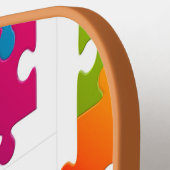 Raquette De Pickleball "Puzzle This" (Détail gauche)