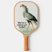 Qu'a dit un pickleball à l'autre ? Oiseau