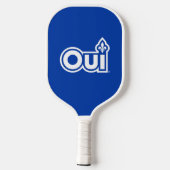 RAQUETTE DE PICKLEBALL QUEBEC OUI (Verso)
