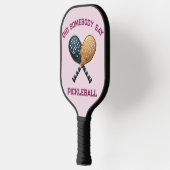 Raquette De Pickleball Quelqu'Un A Dit Pickleball (Gauche)
