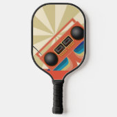 Raquette De Pickleball Radio Boombox Rad Retro (Verso)