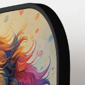 Raquette De Pickleball Rainbow Puppy (Détail gauche)