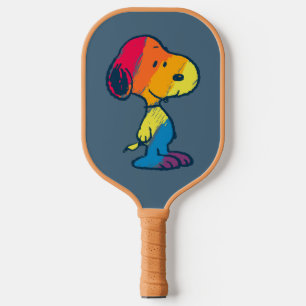 Raquette De Pickleball Rainbow Snoopy