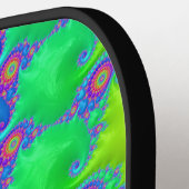 Raquette De Pickleball Rainbow Swirl - USA Pickle Ball approuvé paddle (Détail gauche)