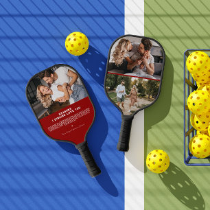 Raquette De Pickleball Raisons pour lesquelles je t'aime 3 Photo
