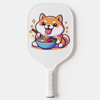 Raquette De Pickleball Ramen-Loving Cat Pickleball Paddle – Kawaii Sports