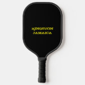 Raquette De Pickleball Rasta Man Jamaïcain (Verso)