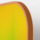 Raquette De Pickleball Rasta Splash de couleur (Détail gauche)