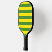 Raquette De Pickleball Rayures jaune et verte (Gauche)