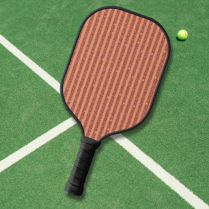 Raquette De Pickleball Rayures verticales modernes de style pailleté oran