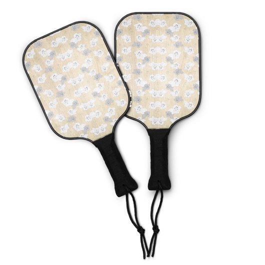 Raquette De Pickleball Recouvrement transparent de grille - Texture PNG m