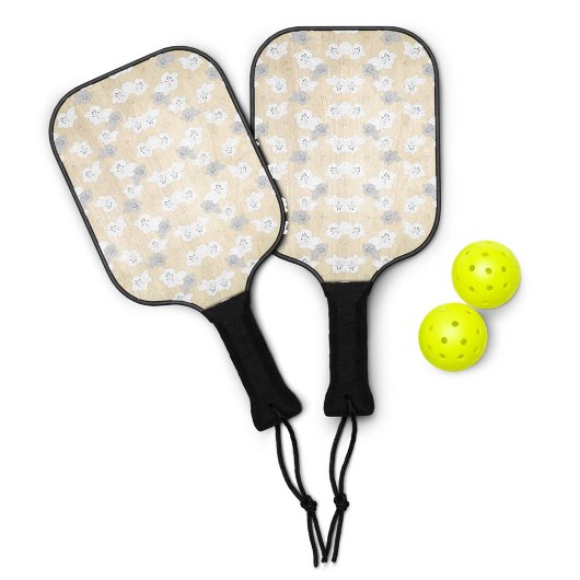 Raquette De Pickleball Recouvrement transparent de grille - Texture PNG m
