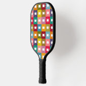 Raquette De Pickleball Rectangles atomiques (Gauche)