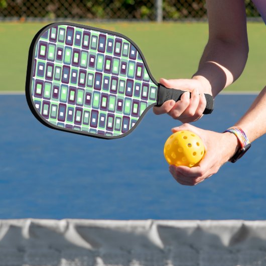 Raquette De Pickleball Rectangles empilées (Insitu)