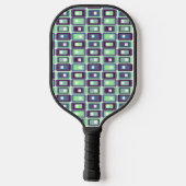 Raquette De Pickleball Rectangles empilées (Verso)