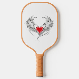 Raquette De Pickleball Red Angel Coeur avec ailes