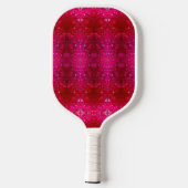 Raquette De Pickleball Red Dianthus Ikat (Verso)