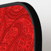 Raquette De Pickleball Red Paisley (Détail gauche)