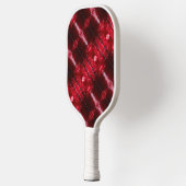 Raquette De Pickleball Red Petunia Ikat (Gauche)