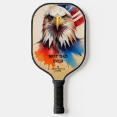 Raquette De Pickleball Refined Modern & Elegant Patriotic Eagle (Recto)