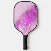 Raquette De Pickleball Reine Des Gemmes Violets De Swing Spray (Verso)