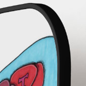 Raquette De Pickleball Remember the Resisters (Détail gauche)