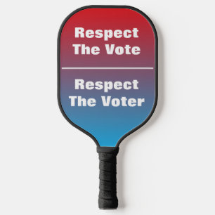 Raquette De Pickleball Respecter le vote et l'électeur