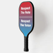 Raquette De Pickleball Respecter le vote et l'électeur (Gauche)