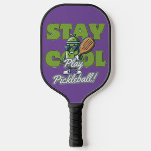 Raquette De Pickleball Restez Cool et jouez au Pickleball ! Dessin amusan