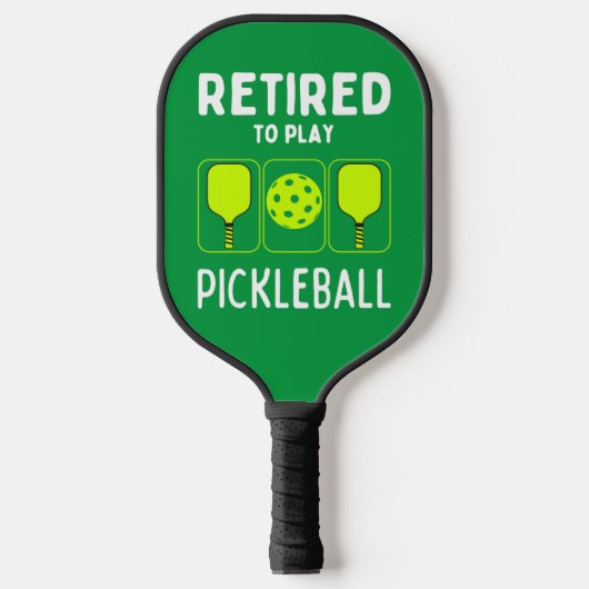 Raquette De Pickleball Retraité pour jouer Pickleball Paddles et Ball (Recto)