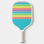 Raquette De Pickleball Retro Be Happy Pickleball Rainbow Anniversaire (Verso)