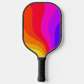 Raquette De Pickleball Rétro coloré (Verso)