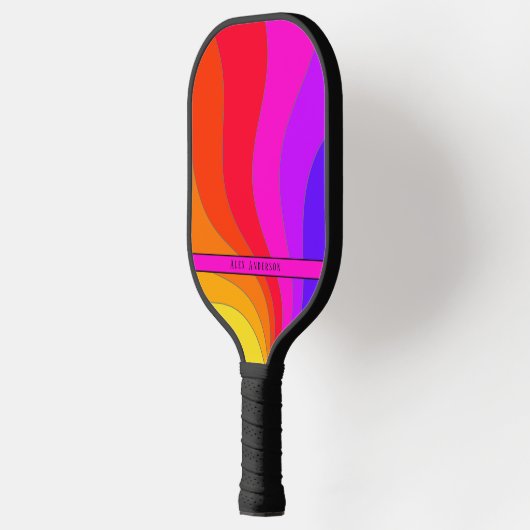 Raquette De Pickleball Rétro coloré (Gauche)